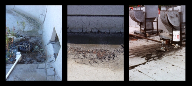 Problem areas of roofs